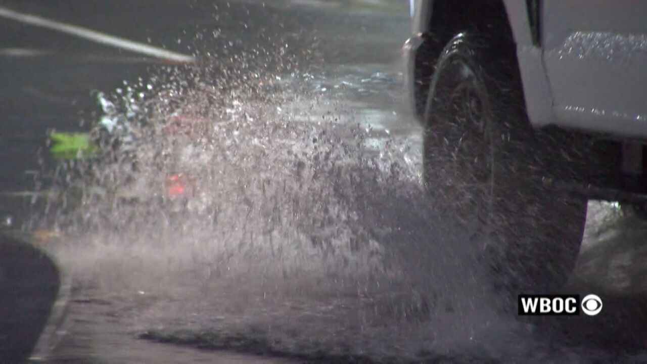 Flooding causes traffic restrictions in Ocean City